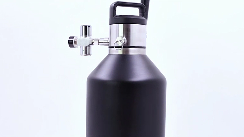 3.8L Tireuse à bière isotherme à double paroi avec isolation sous vide