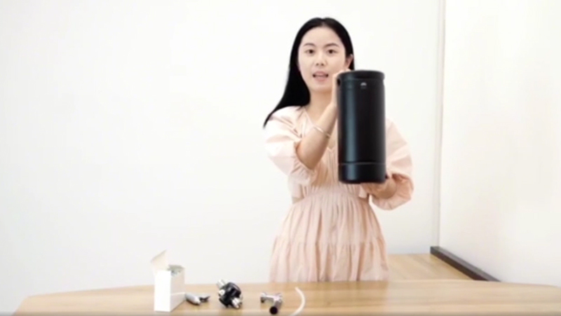 Fût à une paroi de 4L avec Tête de soutirage de CO₂