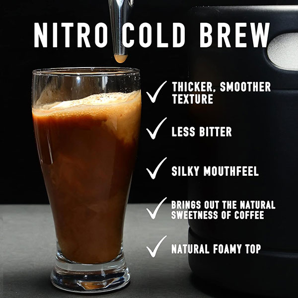 Machine à café Nitro Cold Brew de 2L