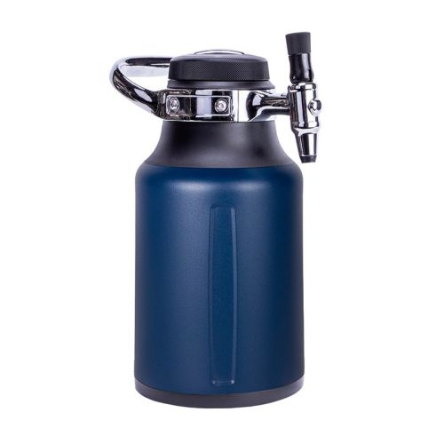 Growler isotherme sous vide à double paroi avec système de tirage au CO2 1.9L