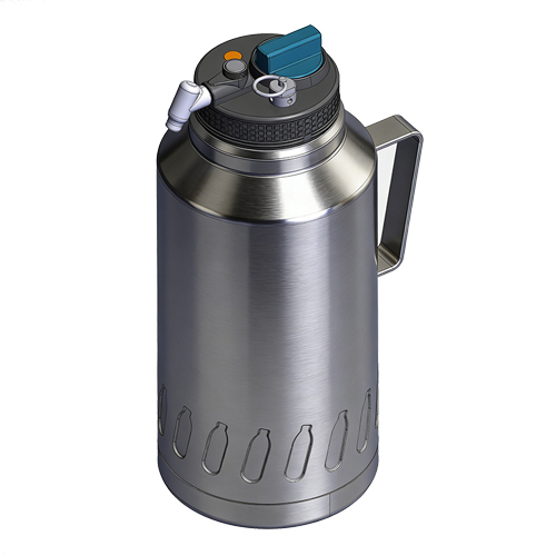 Bouteille Isotherme 3-en-1 en acier inoxydable 304 – (1650 ml)