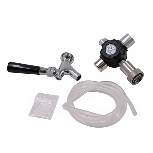 Kit de Mini-Fût Isotherme en Acier Inoxydable 316L de 5L, Système de Service de Boissons Gazeuses et Cocktails de Bureau pour Bar Maison, Spiritueux et Distribution de Boissons Artisanales