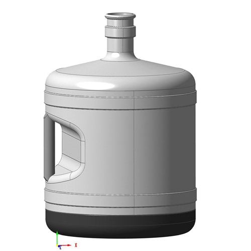Jerrican d’Eau en Acier Inoxydable de 4 Gallons 