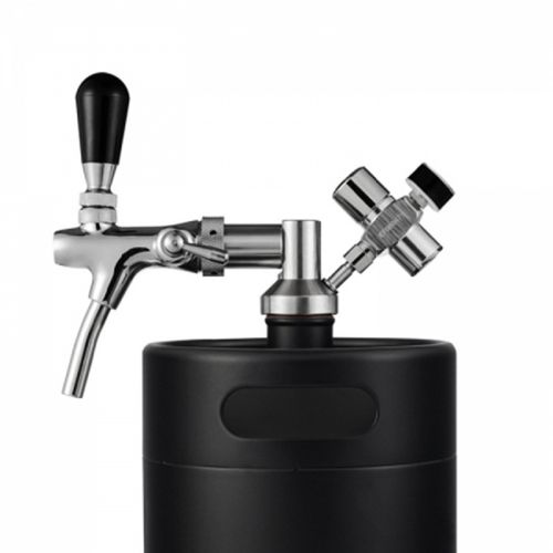Mini lance à bière en acier inoxydable pour robinet italien de contrôle du débit