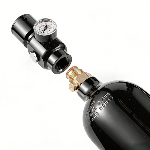 Mini régulateur CO₂ basse pression HPA pour bouteilles de paintball (Design à réponse rapide)